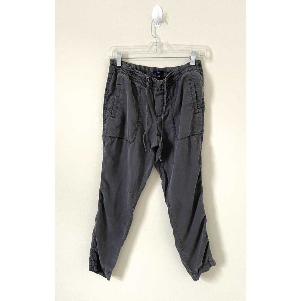 Gap Soft Lyocell Elastic Waist Drawstring Pants G… - image 7